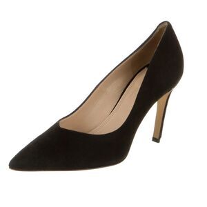 New Sandro Paris Black Suede Pumps 40/8.5US
